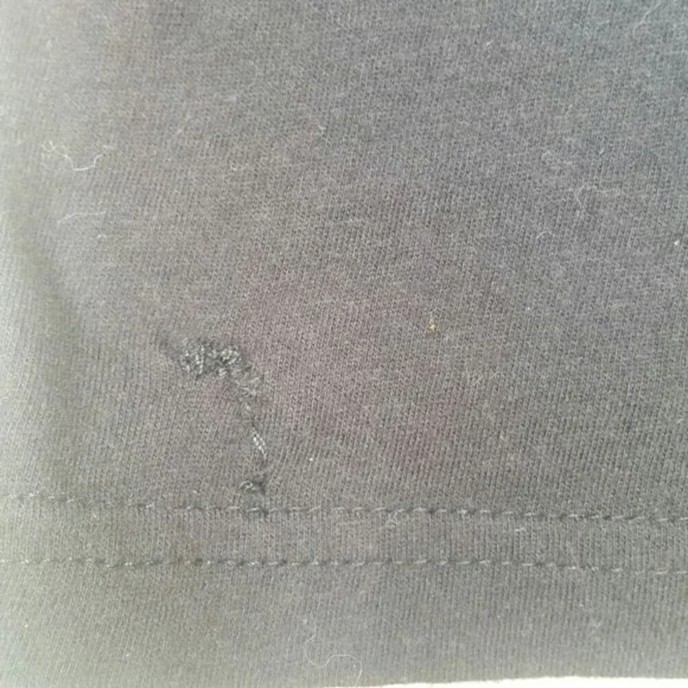 GUESS Vintage Distressed Y2K Black T Shirt Mens Size XXL - Picture 10 of 12